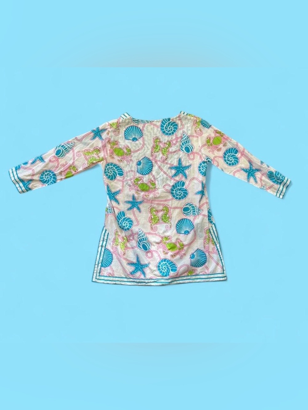 Gretchen Scott Designs Sea Life Tunic Top - Size S - Picture 4 of 5